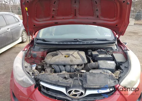 2012 Hyundai Elantra Gls (Ulsan Plant) из США, поврежденный, VIN KMHDH4AE2CU274529